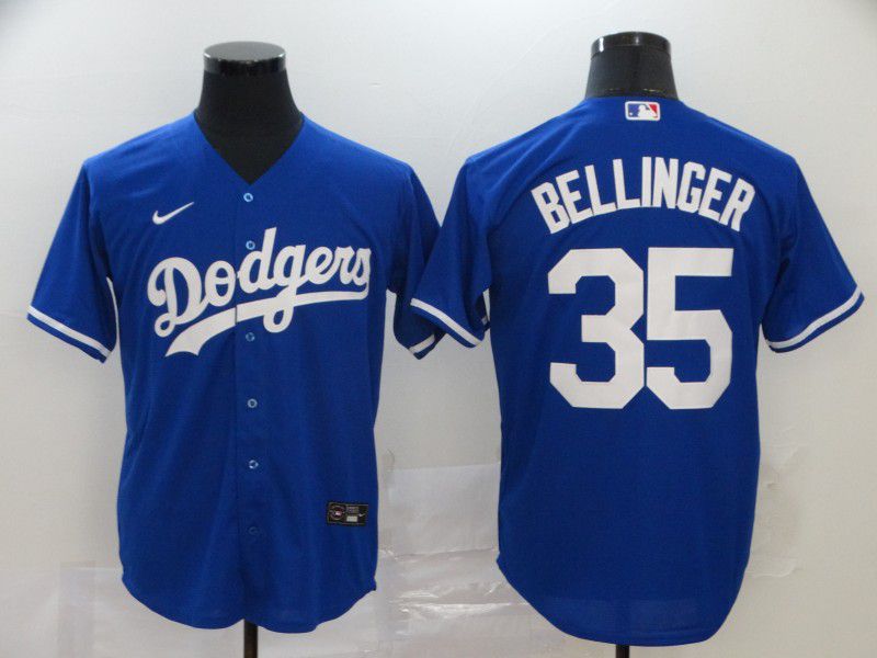 Men Los Angeles Dodgers #35 Bellinger Blue Nike Game MLB Jerseys->chicago cubs->MLB Jersey